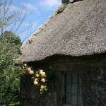 Toit en chaume - Rue Moal Locronan