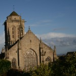 Eglise de Locronan - vue du cimetiere